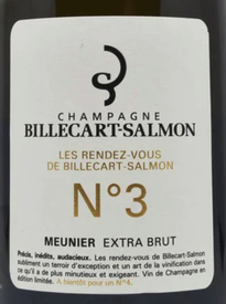 Billecart Salmon Le Rendez-Vous Meunier Extra Brut No 3 NV